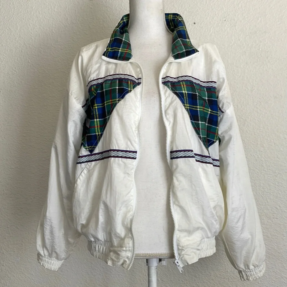 Vintage 90s Active Exposure Windbreaker Blouson - Picture 3 of 13